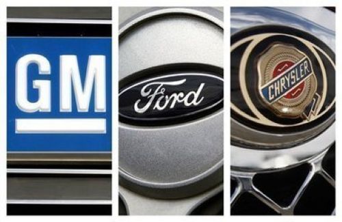 Ford, GM and Chrysler Logo