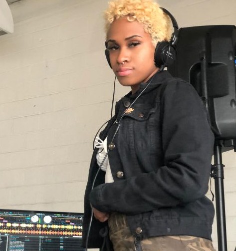 DJ at a Mother's Day Event